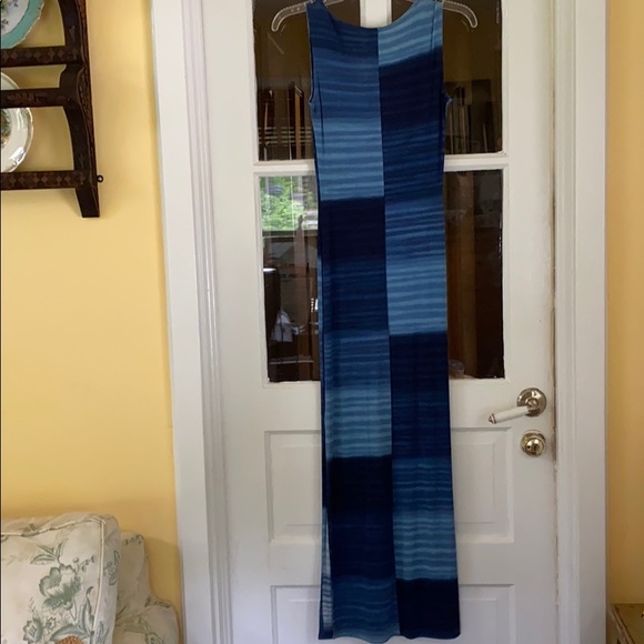 CLE Paris Maxi Dress Summer Blue - Picture 2 of 3